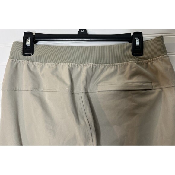 Lululemon Jogger Mens Medium Beige Athletic ABC Warpstreme Jogger Zip Pocket - Picture 13 of 14